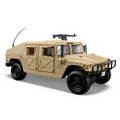 7"x2-1/2"x3" Military Green Humvee Die Cast Replica